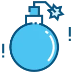 Grenade Bomb SVG Icon